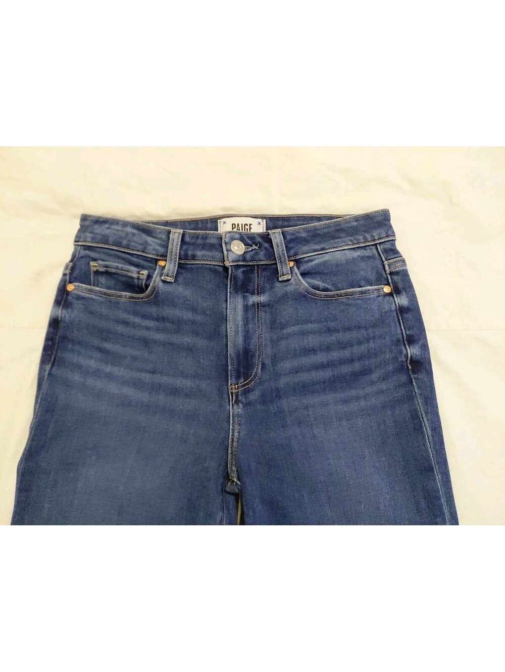 PAIGE Womens High Rise Laurel Canyon Jeans size 27 EUC #1132